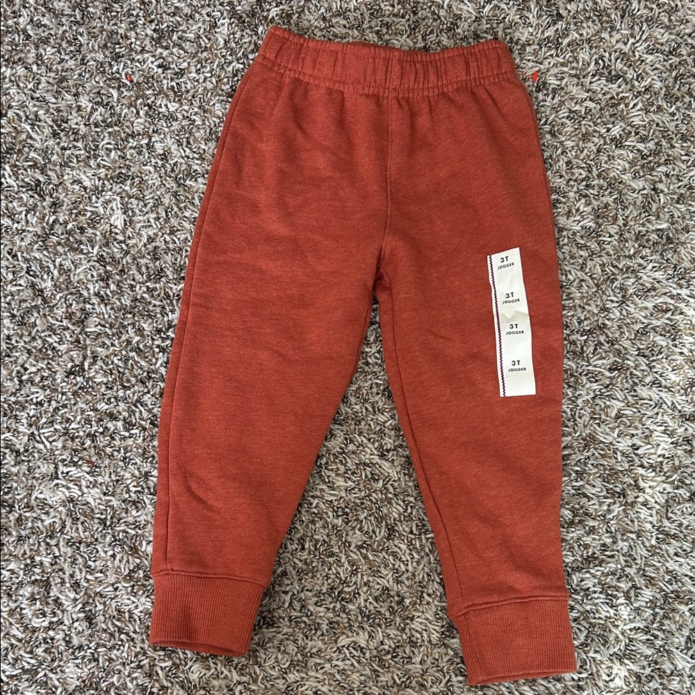 Cat & Jack Kids Joggers in Rust